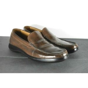 Cole Haan Men's Size 11 M Brown Leather Slip On